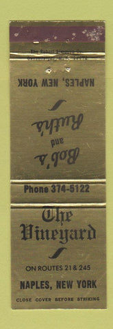 Matchbook Cover - The Vineyard Naples NY WEAR