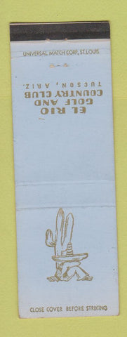 Matchbook Cover - El Rio Golf Country Club Tucson AZ