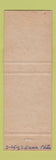 Matchbook Cover - Elmira Country Club NY