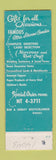 Matchbook Cover - Happy House Shops Candy Gifts Depew NY
