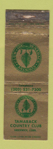 Matchbook Cover - Tamarack Country Club Greenwich CT WORN