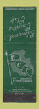 Matchbook Cover - Edgewood Country Club Pittsburgh PA