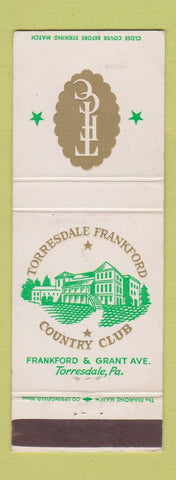 Matchbook Cover - Torresdale Frankfort Country Club PA WEAR