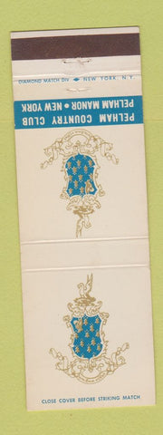 Matchbook Cover - Pelham Country Club Pelham Manor NY