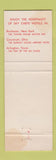 Matchbook Cover - The Flagship Rochester NY