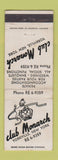 Matchbook Cover - Club Monarch Yorkville NY WEAR