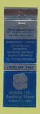 Matchbook Cover - Oneida Factory Store Flatware cutlery Sherrill NY WEAR