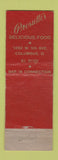 Matchbook Cover - Presutti's Villa Columbus OH