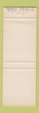 Matchbook Cover - Cedarbrook Country Club Blue Bell PA