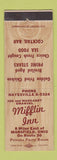 Matchbook Cover - Mifflin Inn Mansfield OH