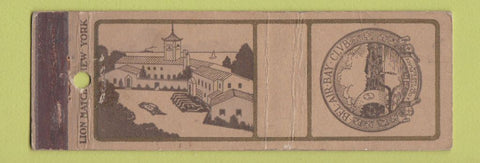 Matchbook Cover - Bel Air Bay Club WEAR