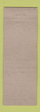 Matchbook Cover - Hotel Marsh Elder Bryan Van Wert OH