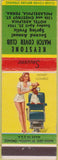 Matchbook Cover - Keystone Match Club 1954 Philadelpha PA pinup