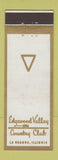 Matchbook Cover - Edgewood Valley Country Club La Grange IL WHITE WEAR