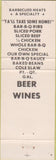 Matchbook Cover - Bernice's BBQ Naples FL
