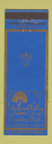 Matchbook Cover - Edgewood Valley Country Club La Grange IL BLUE