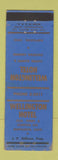 Matchbook Cover - Wellington Hotel Napoleon OH