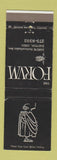 Matchbook Cover - The Forum Dayton OH Greek Restaurant