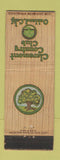 Matchbook Cover - Claremont Country Club Oakland CA