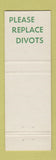 Matchbook Cover - Inwood Country Club LI NY