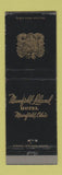 Matchbook Cover - Mansfield Leland Hotel Mansfield OH