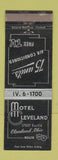 Matchbook Cover - Motel Cleveland OH