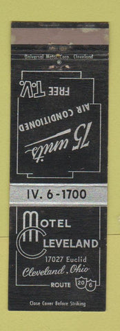 Matchbook Cover - Motel Cleveland OH