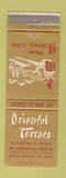 Matchbook Cover - Oriental Terrace Chinese Food Maple Heights OH