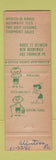 Matchbook Cover - Tara Golf Greens mini golf Allentown PA WEAR