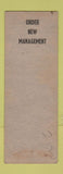 Matchbook Cover - Harrisburg Country Club PA ADVANCE SAMPLE