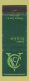 Matchbook Cover - Cherry Valley Country Club Garden City LI NY WEAR