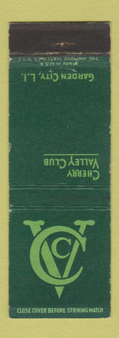 Matchbook Cover - Cherry Valley Country Club Garden City LI NY WEAR