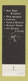 Matchbook Cover - Peerless Mill Inn Miamisburg OH
