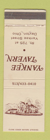 Matchbook Cover - Yankee Tavern Dayton OH