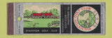Matchbook Cover - Evanston Golf Club IL
