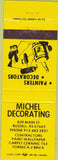 Matchbook Cover - Michel Decorating Russell KS painting