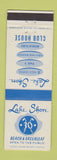 Matchbook Cover - Lake Shore Beach Greenleaf Golf Rochester NY