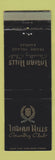 Matchbook Cover - Indian Hills Country Club Prairie Village CA WEAR
