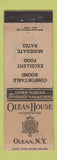 Matchbook Cover - Olean House NY WEAR