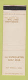 Matchbook Cover - Shorehaven Golf Club East Norwalk CT