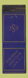 Matchbook Cover - Suburban Golf Club Union NJ WEAR
