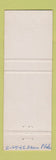 Matchbook Cover - Tavistock Country Club Haddonfield NJ