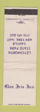 Matchbook Cover - Glen Iris Inn Castile NY WEAR