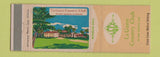 Matchbook Cover - La Gorce Country Club Miami Beach FL