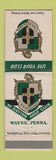 Matchbook Cover - St Davids Golf Club Wayne PA WEAR