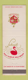 Matchbook Cover - Lakeside Golf Club Hollywood CA swan