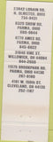 Matchbook Cover - Laurel's Family Restaurant Parma OH Cleveland