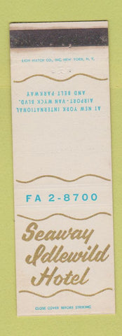 Matchbook Cover - Seaway Idlewild Hotel New York City