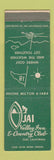 Matchbook Cover - Ojai Valley Inn Country Club CA GREEN
