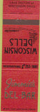 Matchbook Cover - Jimmie's Del Bar Wisconsin Dells WI